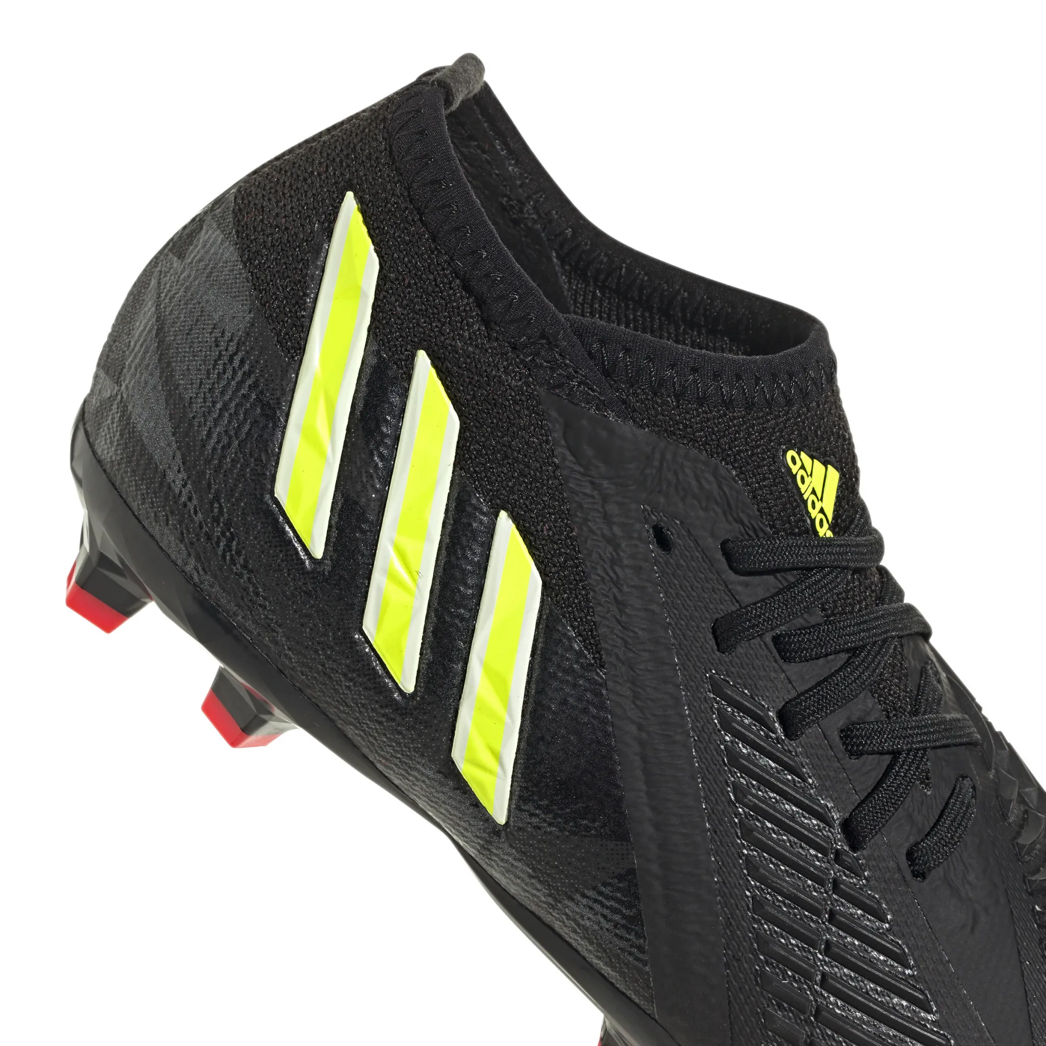 Adidas Predator Edge.1 FG Jr (Black/Volt)