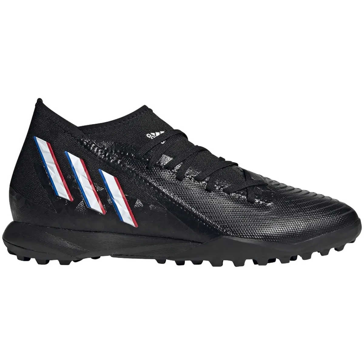 Adidas Predator Edge.3 Turf (Black/White/Red/Blue)