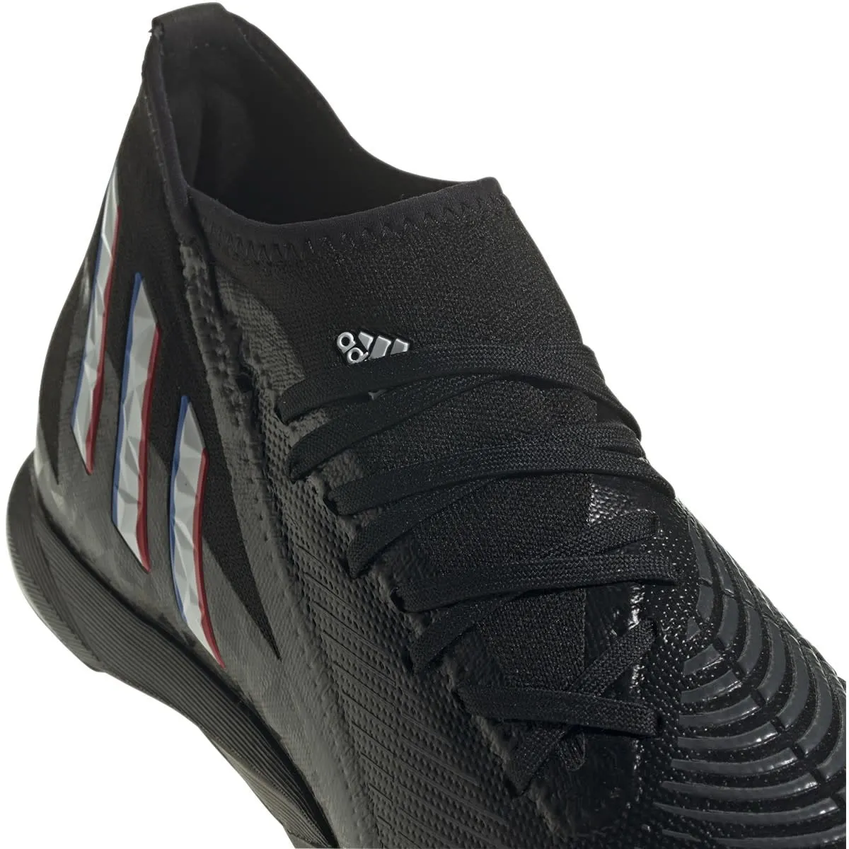 Adidas Predator Edge.3 Turf (Black/White/Red/Blue)