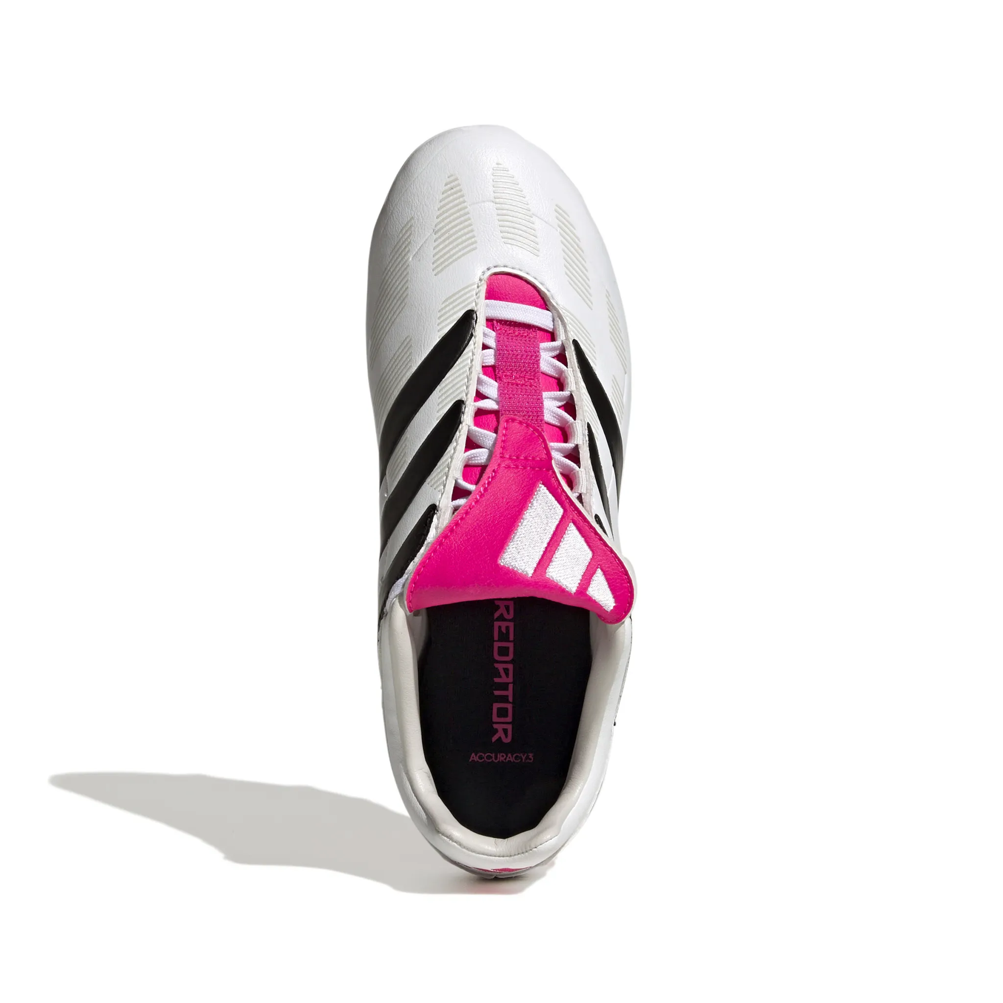 Adidas Predator Precision.3 FG Jr (White/Black/Pink)