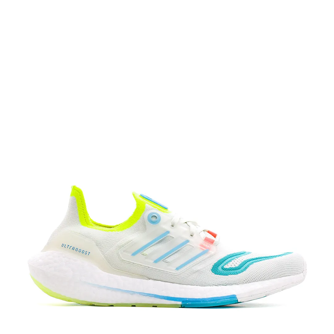 Adidas Running Men Ultraboost 22 White Blue GY8674