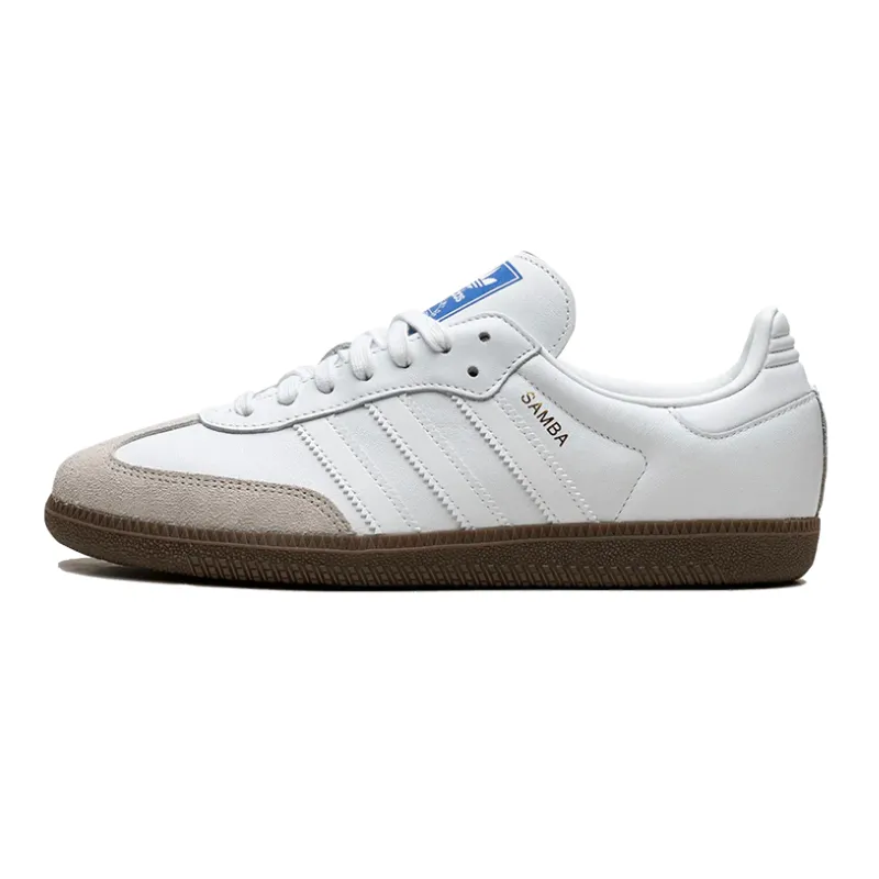 Adidas Samba Cloud White Blue Gum