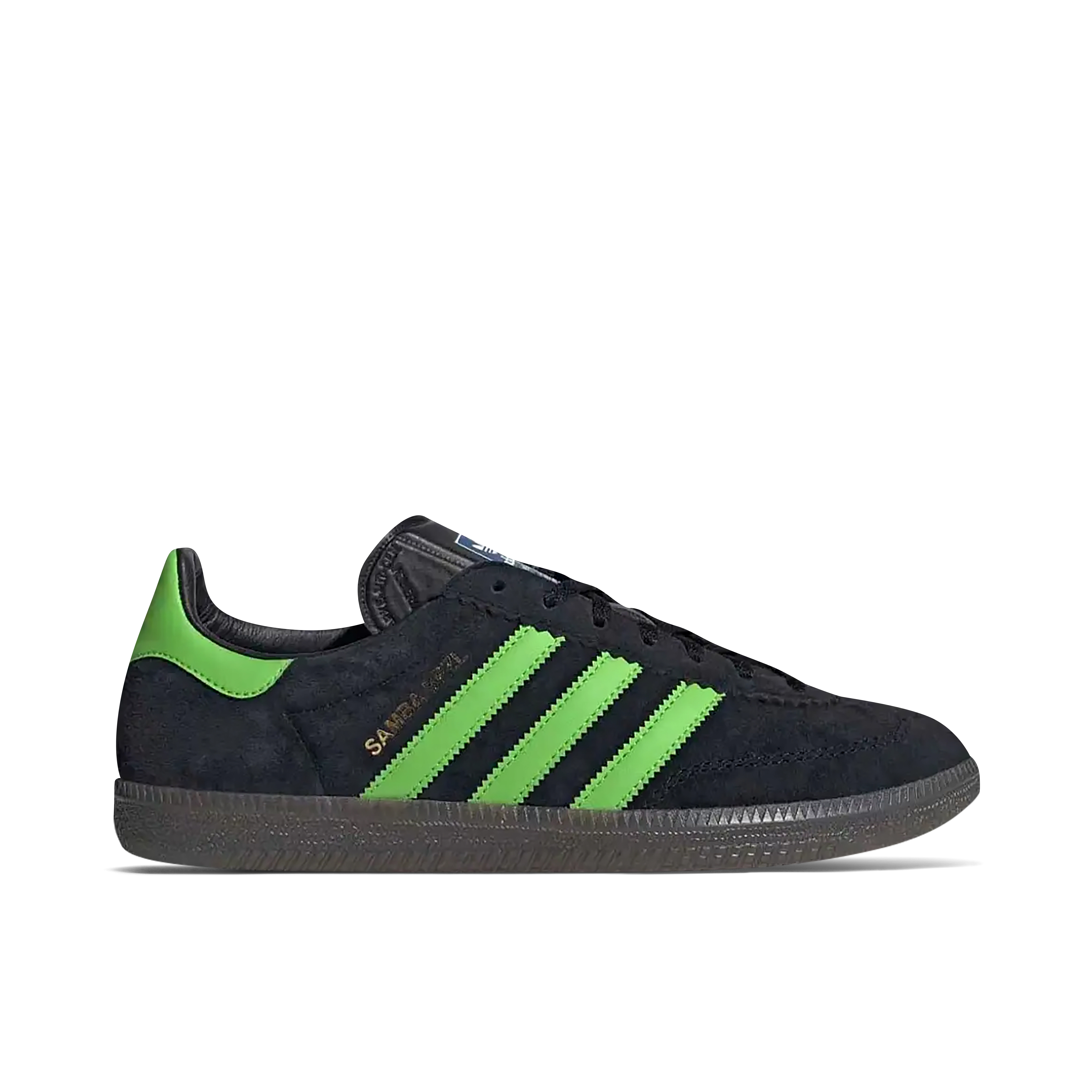 adidas Samba Deco Spezial Core Black Lucid Lime | IF5738 | Laced