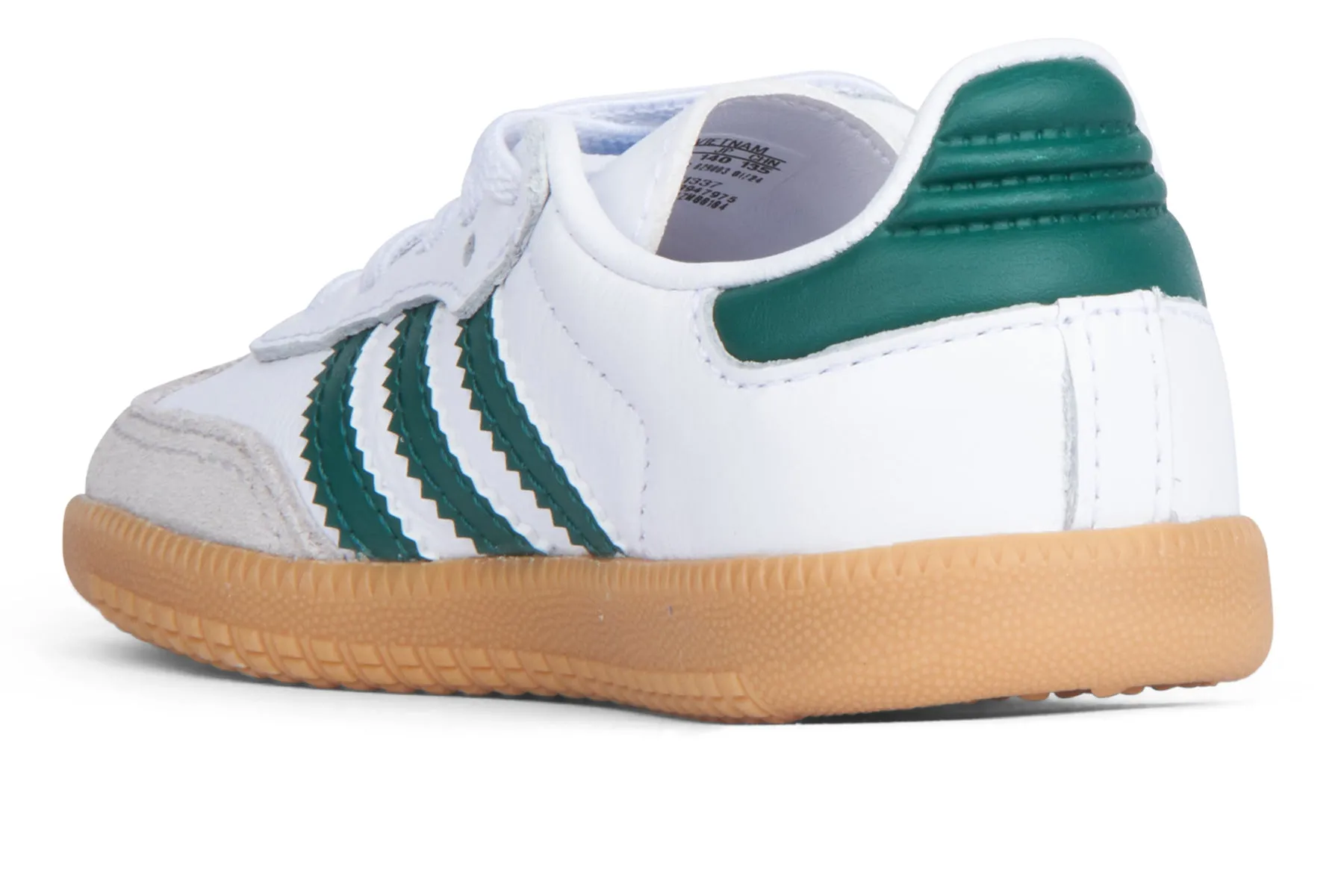 Adidas Samba OG EL I (Infants) - FTWR White/Core Green/Gum