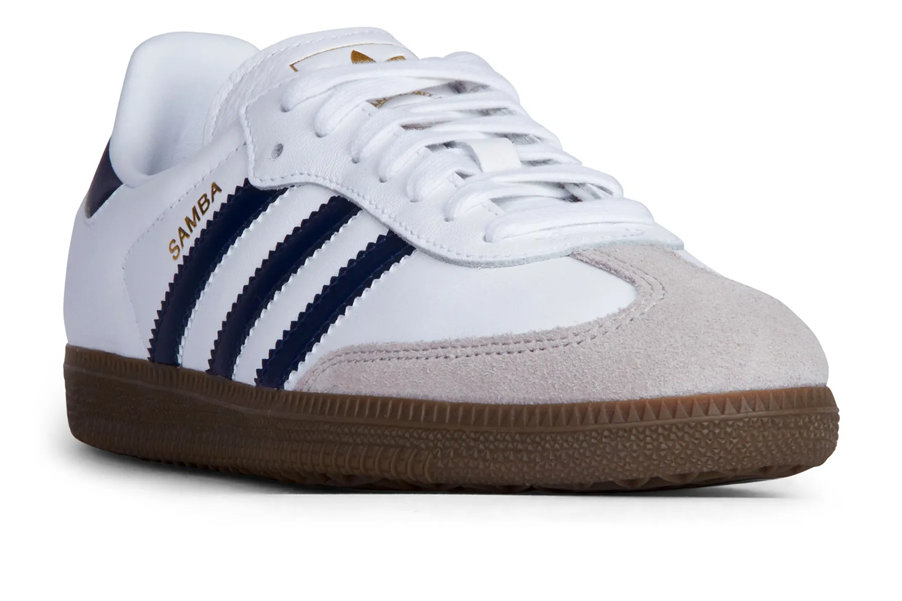 Adidas Samba OG - FTWR White/Night Indigo/Clear Granite