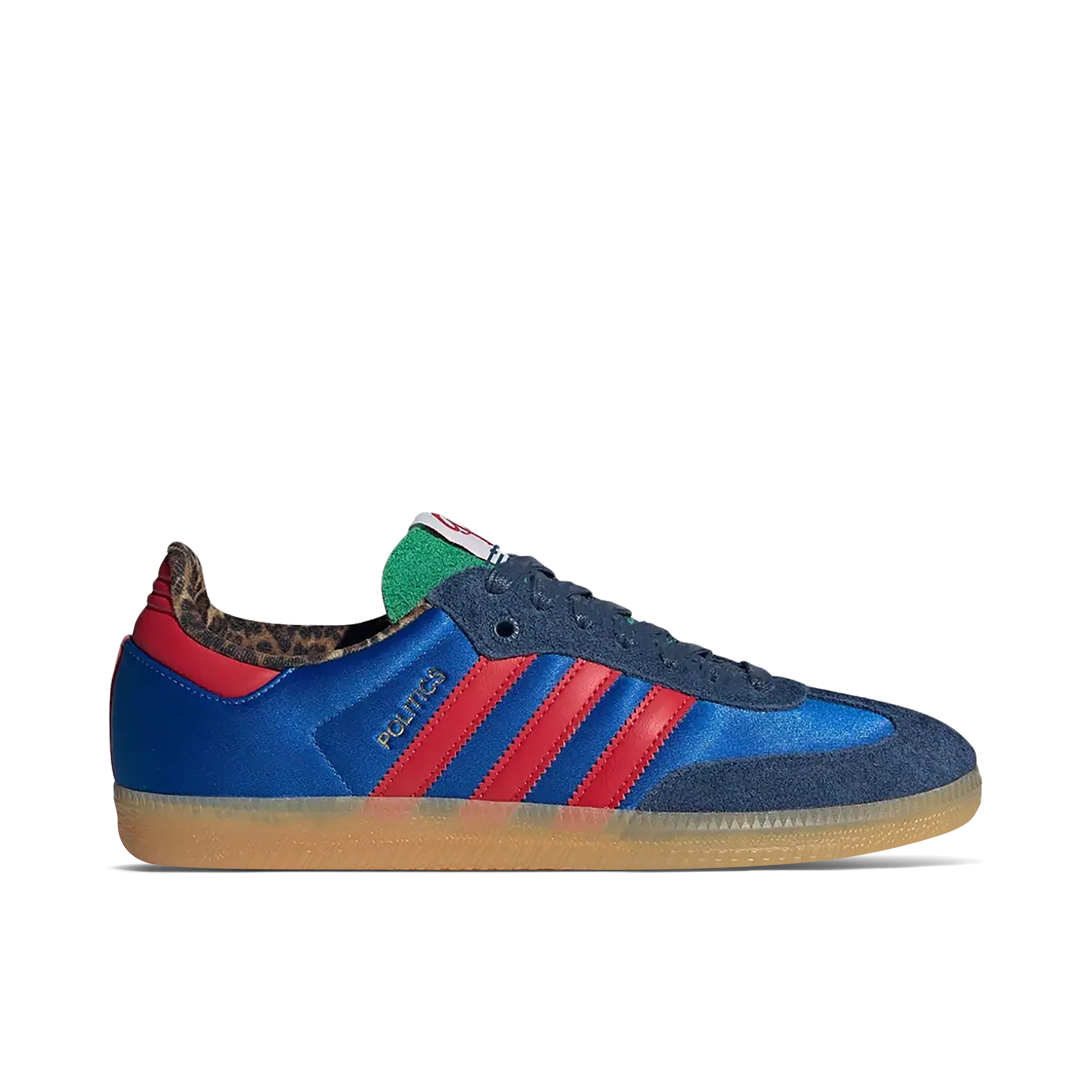 adidas Samba x Politics Blue Bird Scarlet | IE0173 | Laced