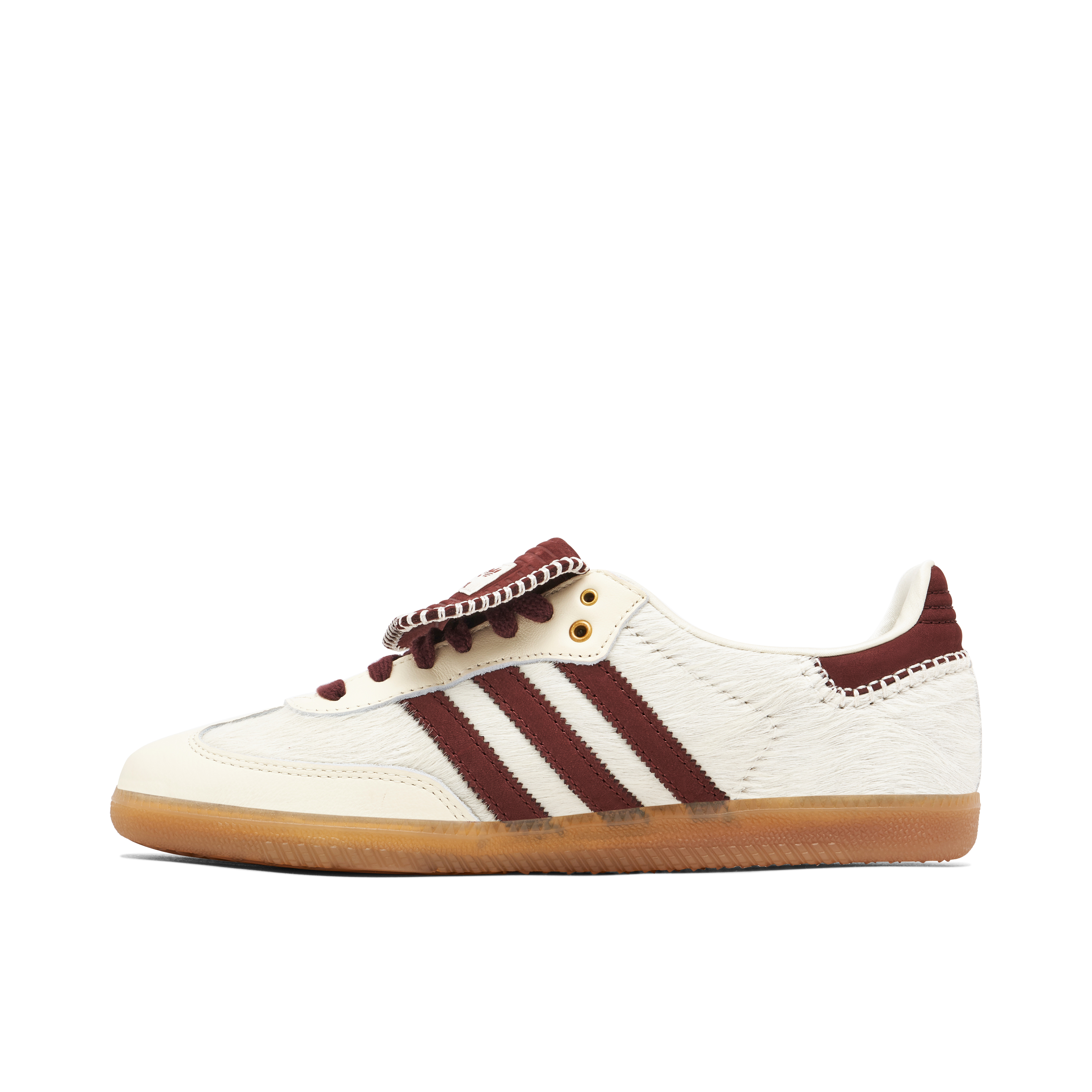 Adidas Samba x Wales Bonner White Burgundy | IE0586 | Laced