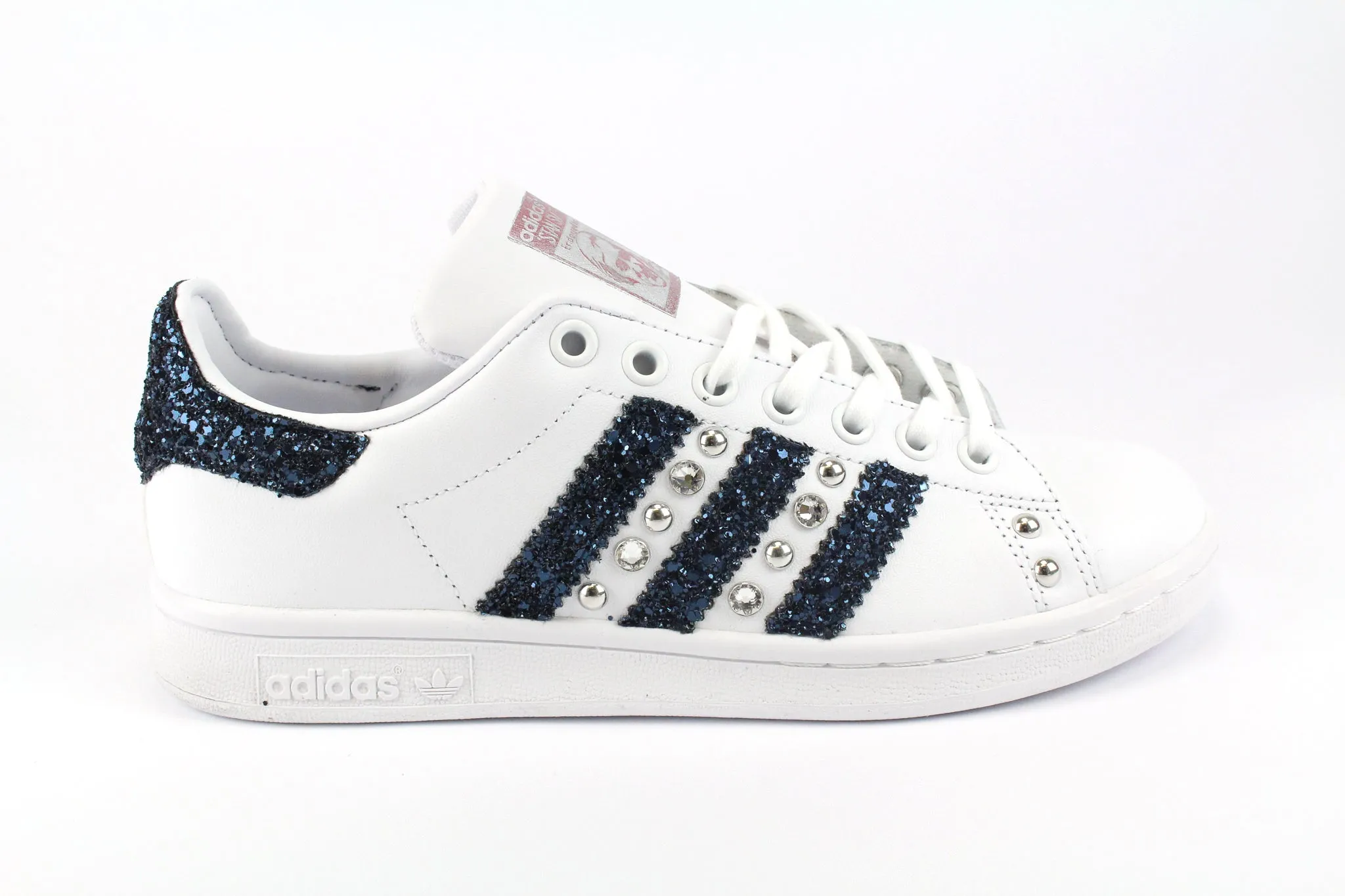 Adidas Stan Smith Glitter Navy & Strass