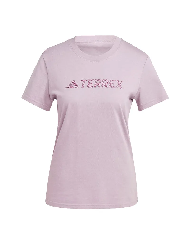 Adidas Terrex Womens Classic Logo T-Shirt Preloved Fig