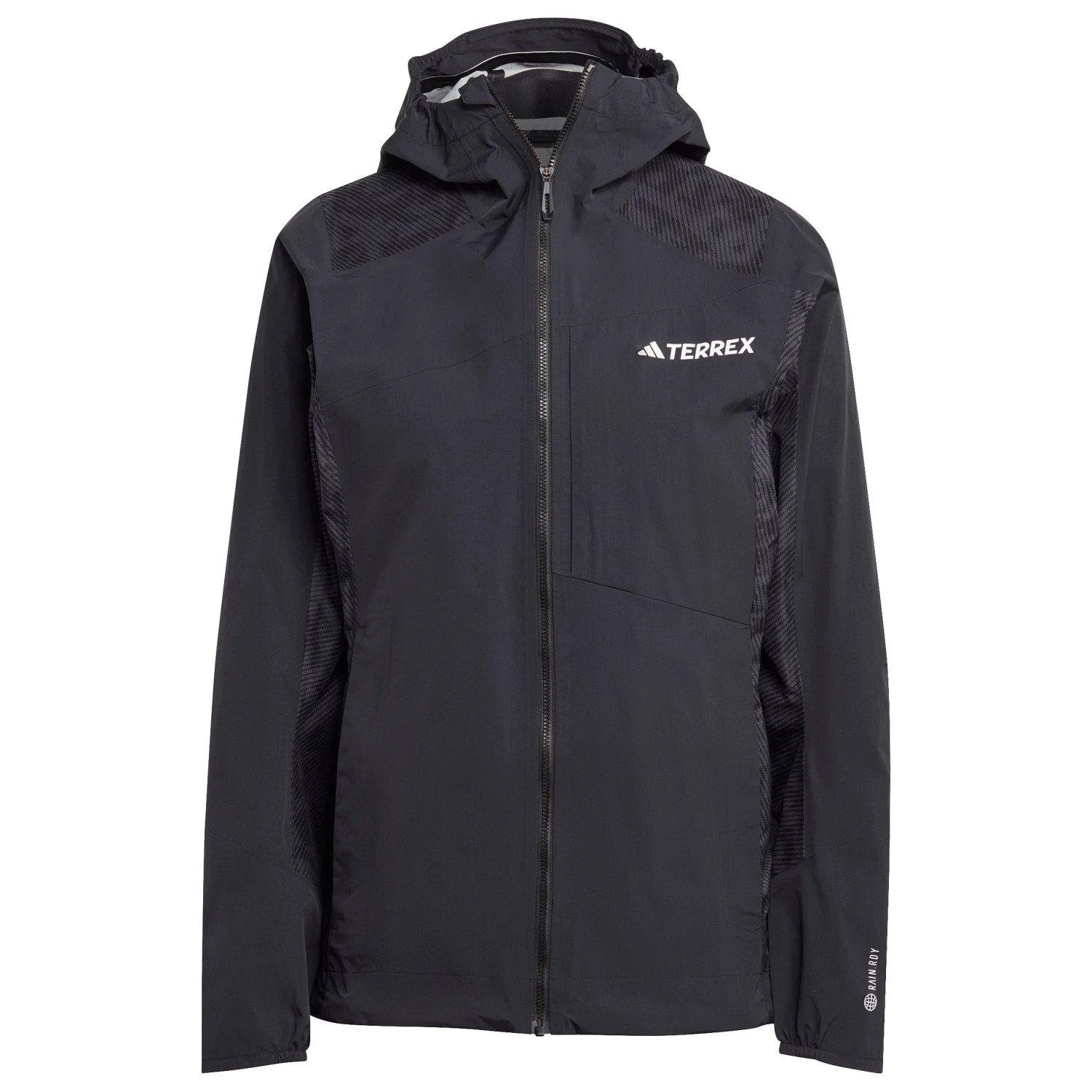 Adidas Terrex Women's Xperior Hybrid RAIN.RDY Jacket - Black | George Fisher UK