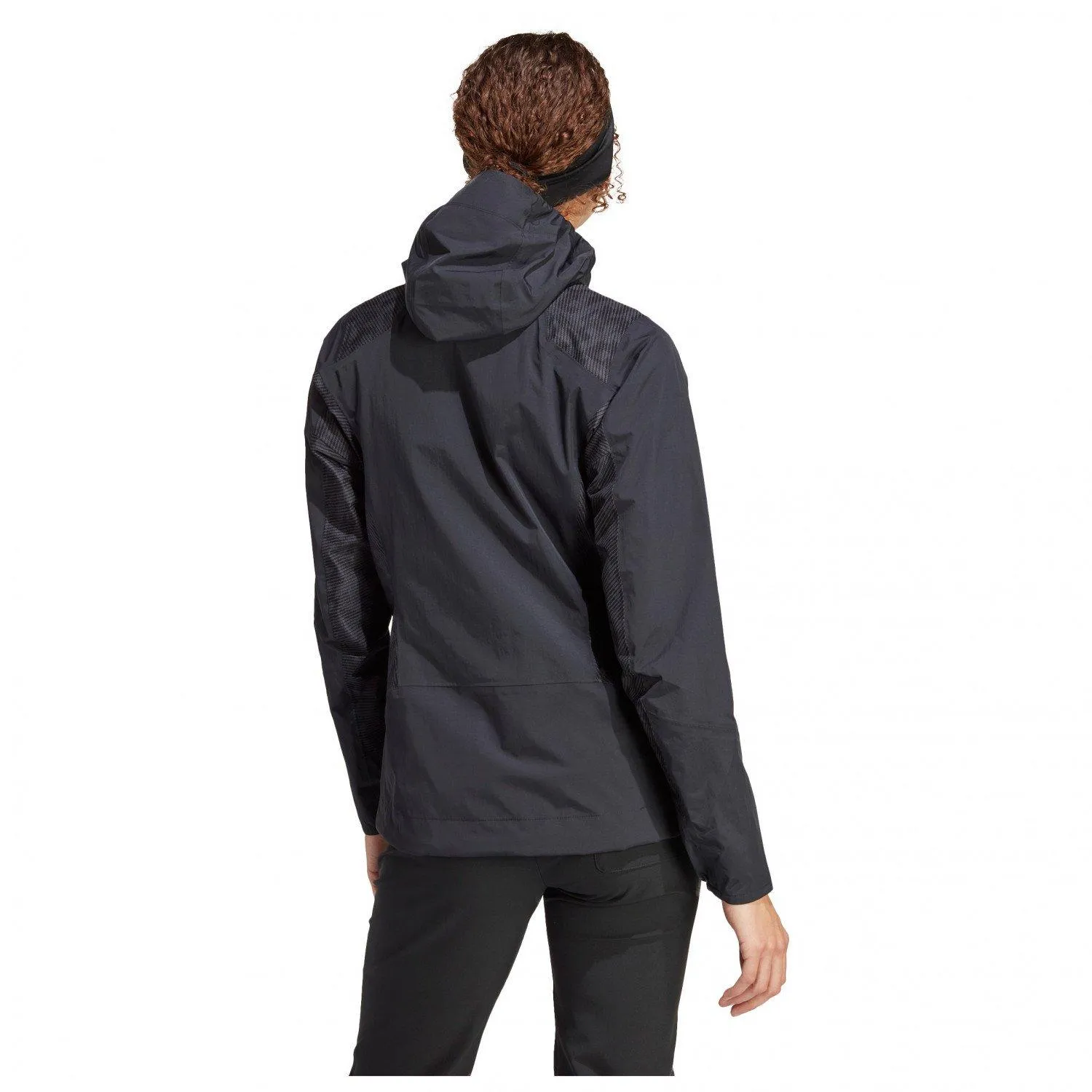 Adidas Terrex Women's Xperior Hybrid RAIN.RDY Jacket - Black | George Fisher UK