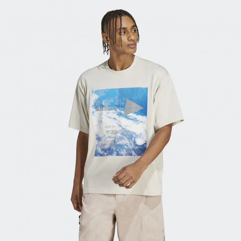 adidas TERREX x and wander Graphic T-Shirt (Aluminium)