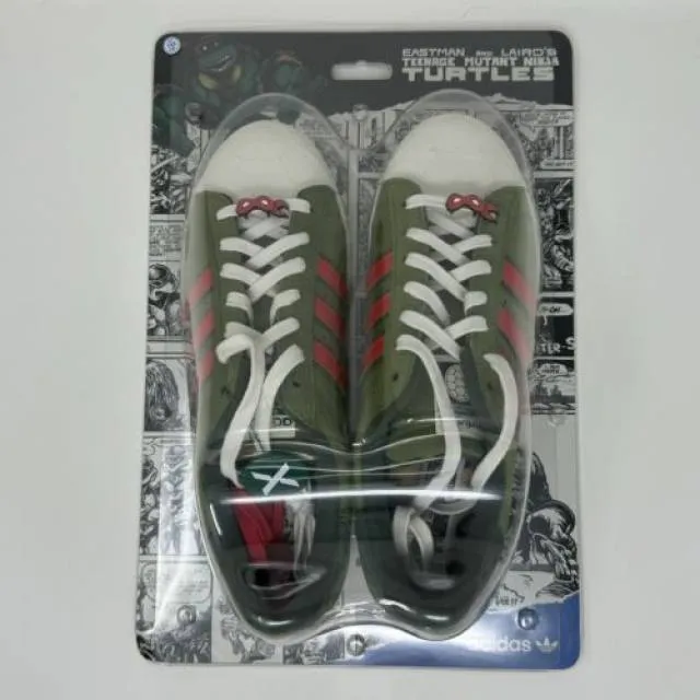 Adidas tmnt teenage mutant ninja turtles x superstar shelltoe - size 13 - if9280