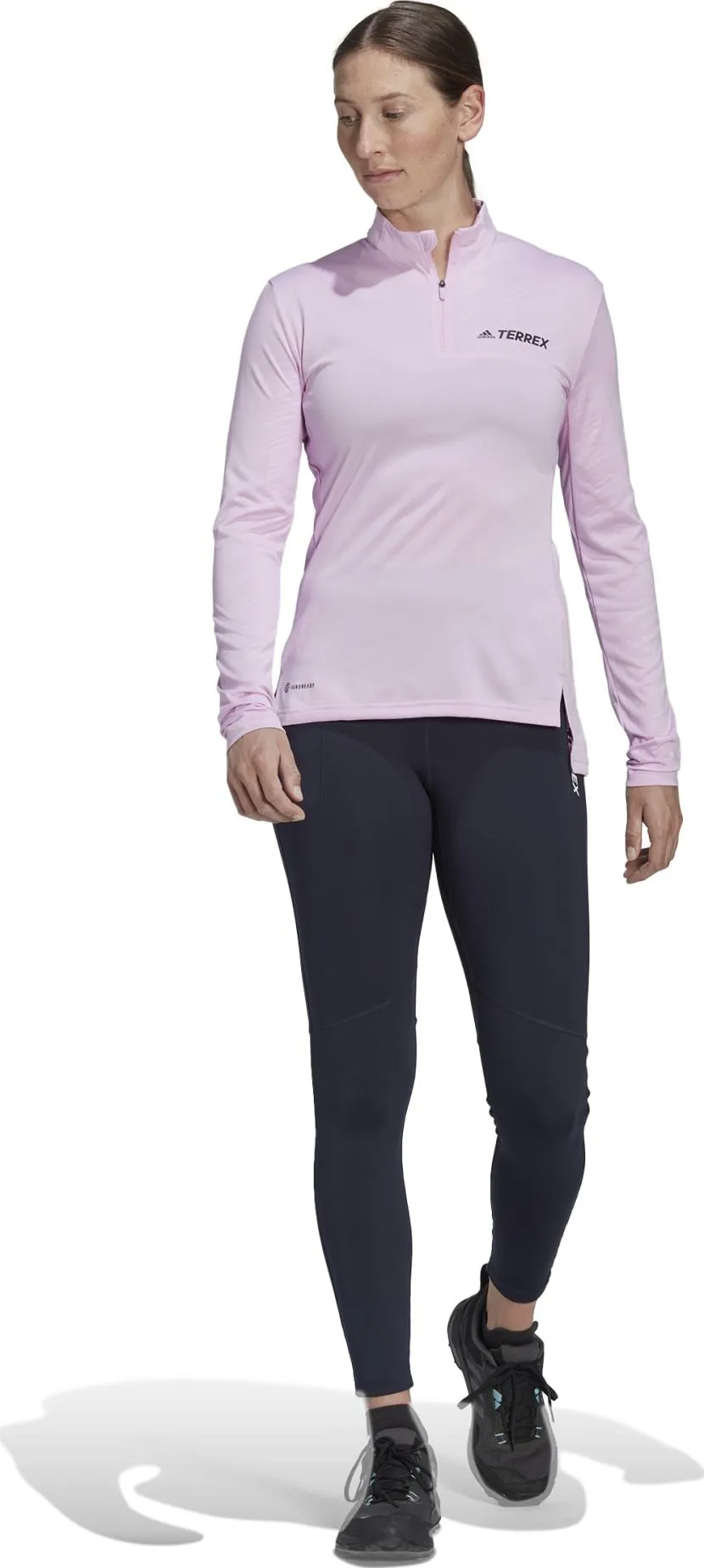 Adidas Women's Terrex Multi Half-Zip Tee Blilil | Buy Adidas Women's Terrex Multi Half-Zip Tee Blilil here | Outnorth