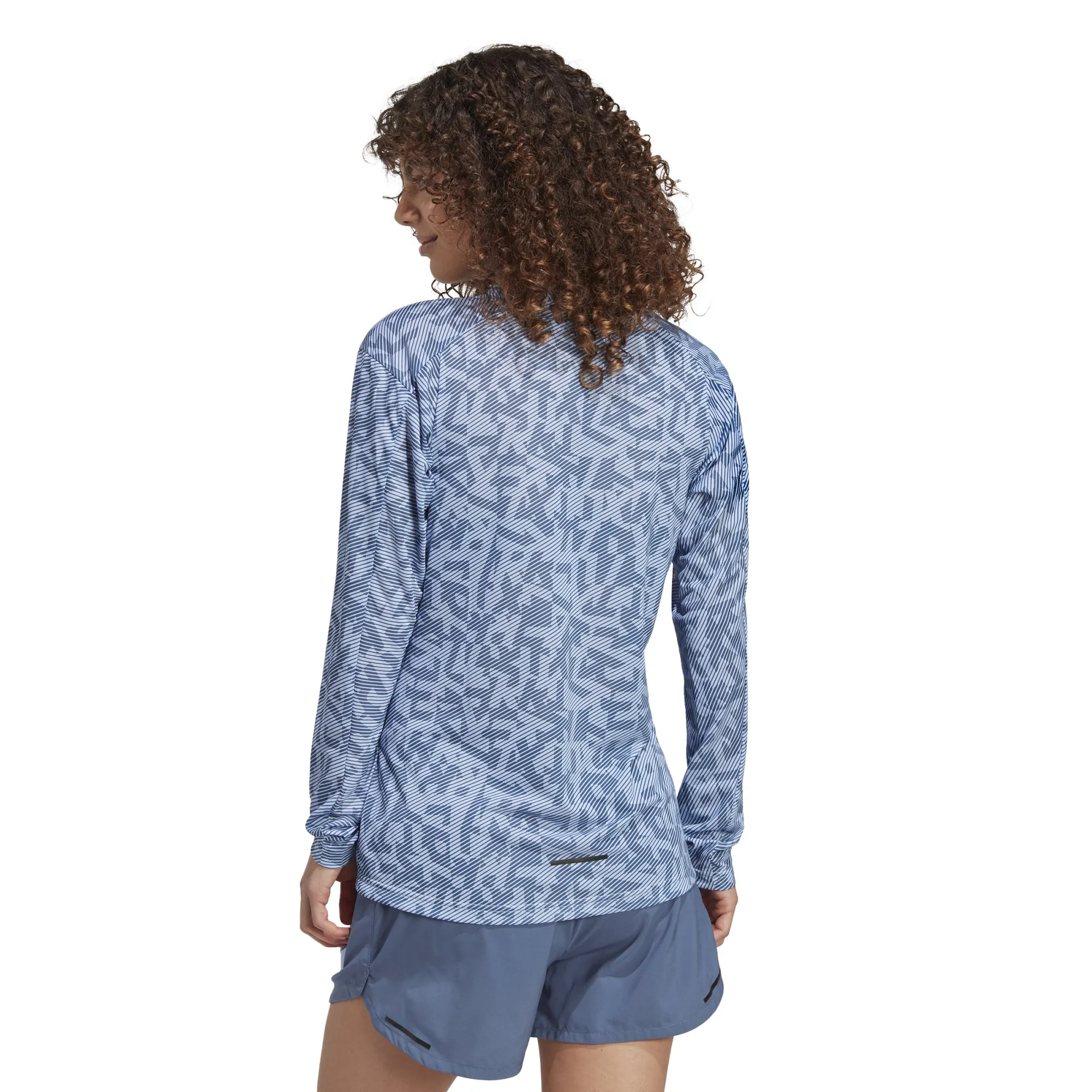 Adidas Women's Terrex Trail Running Long Sleeve Tee Bludaw/Wonste | Buy Adidas Women's Terrex Trail Running Long Sleev