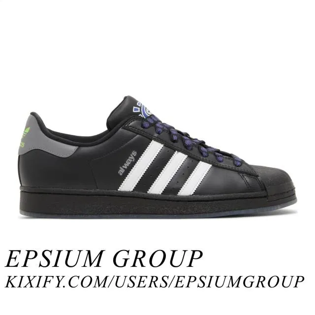 Always do what you should do x adidas superstar adv (new zealand/ core black/ cloud white/ grey three) men us 8-13 ie1436