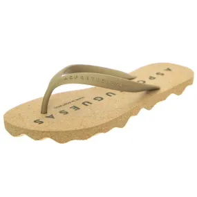 ASPORTUGUESAS W' Base L Rubber Strape Military Gold Sandals