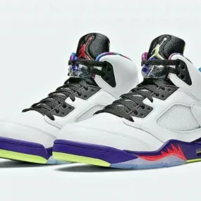 Authentic nike air jordan 5 retro alternate bel-air (gs) db3024 100 youth size