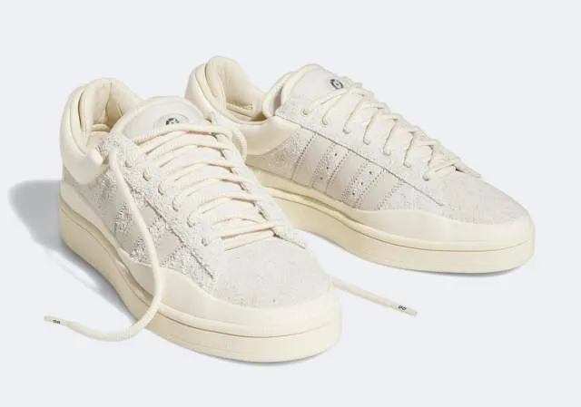 Bad bunny x adidas campus light cloud white