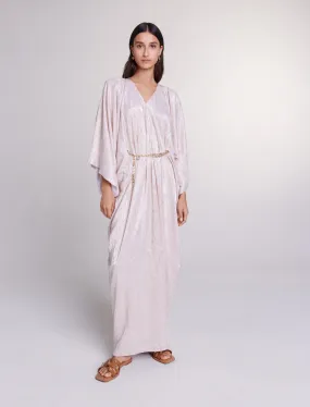 Belted maxi dress