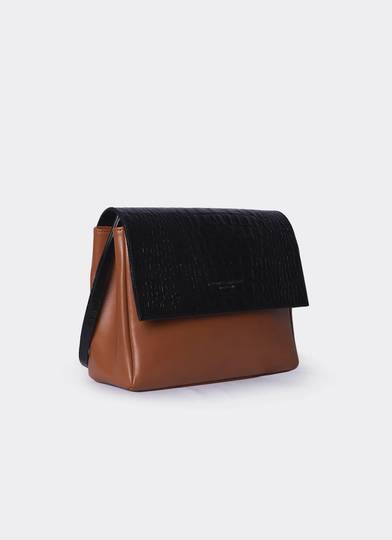 Bobobobo Mini Cassels Bag Black & Camel