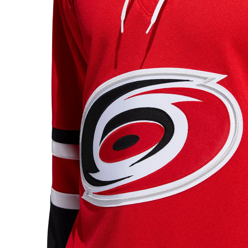 CAROLINA HURRICANES ADIDAS ADIZERO PRIMEGREEN AUTHENTIC RED HOME JERSEY