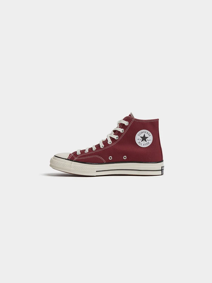 Chuck 70 Hi, Deep Bordeaux / Egret