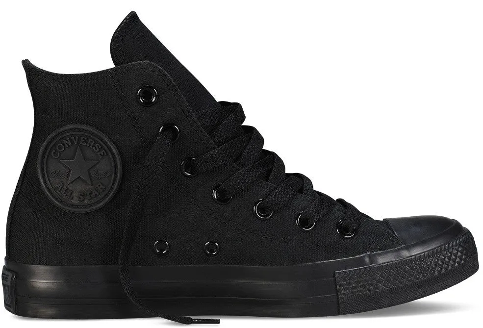 Converse Adult ALL STAR Hi Canvas Black Mono