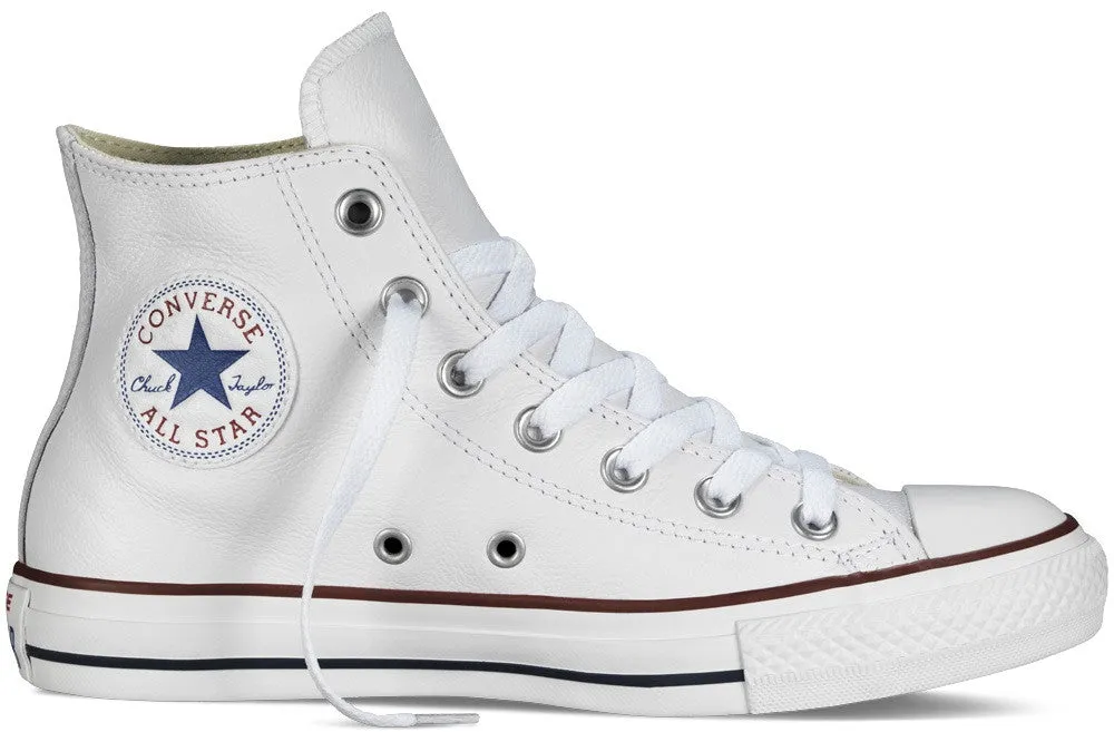 Converse Adult ALL STAR Hi Leather White