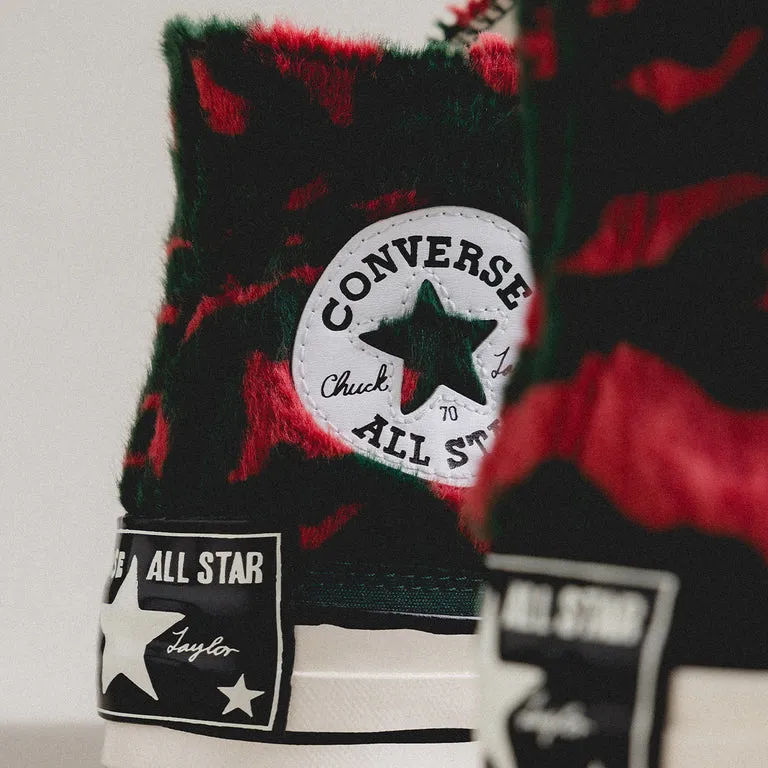 Converse Chuck Taylor All Star '70 Hi *Luxe Plush* Astrodust / Green Envy / Egret