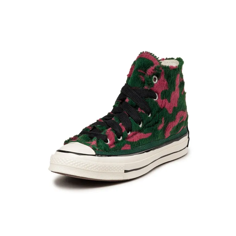 Converse Chuck Taylor All Star '70 Hi *Luxe Plush* Astrodust / Green Envy / Egret