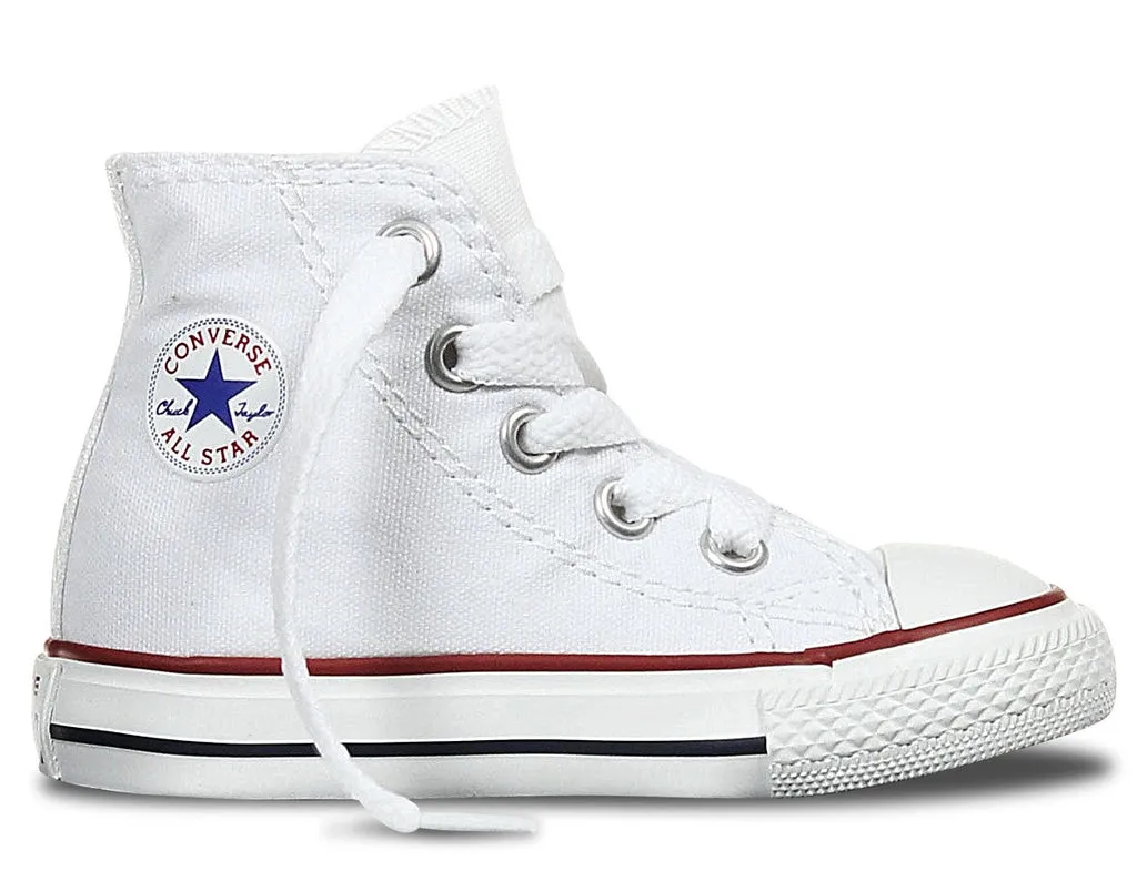 Converse Infant ALL STAR Hi Canvas White