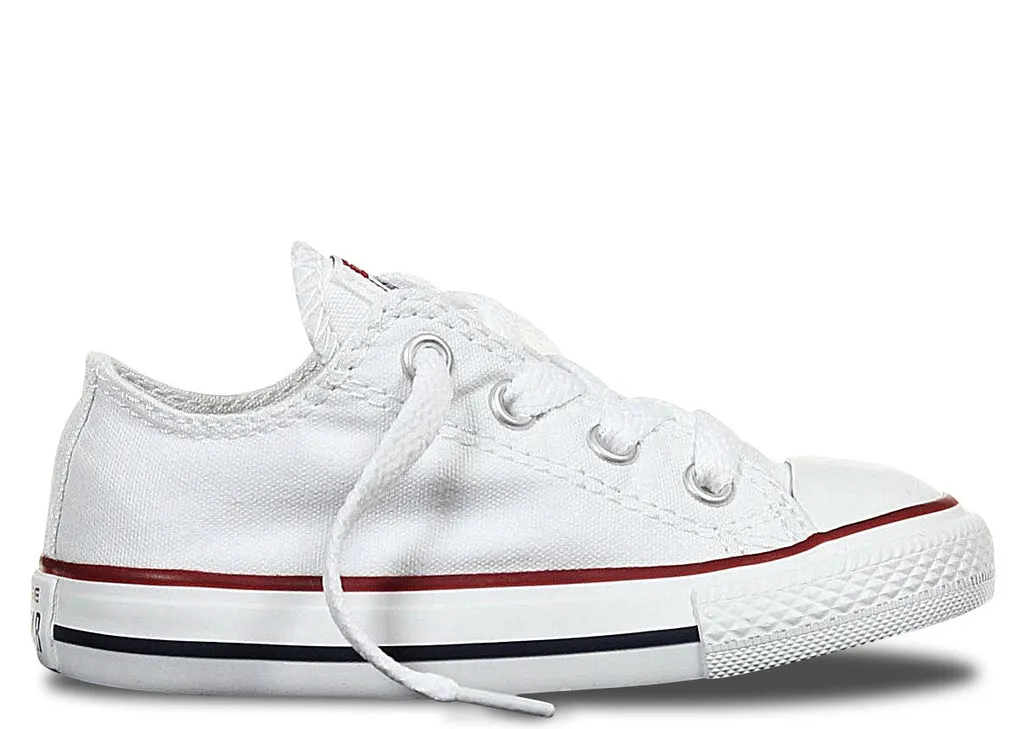 Converse Infant ALL STAR Low Canvas White