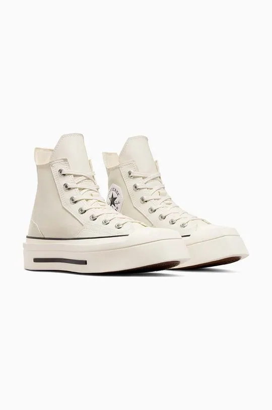 Converse trainers Chuck 70 De Luxe Squared HI beige color A06436C