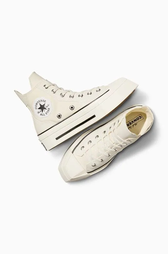 Converse trainers Chuck 70 De Luxe Squared HI beige color A06436C