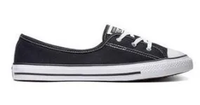 Converse WOMENS ALL STAR DAINTY BALLET SLIP Black/White