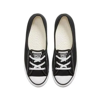 Converse WOMENS ALL STAR DAINTY BALLET SLIP Black/White