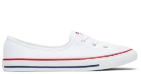 Converse WOMENS ALL STAR DAINTY BALLET SLIP White