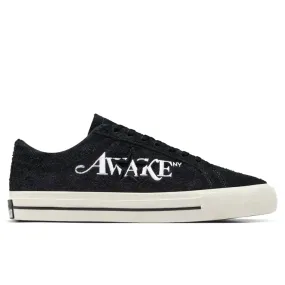 Converse x Awake One Star Pro Ox - Black/Egret/White