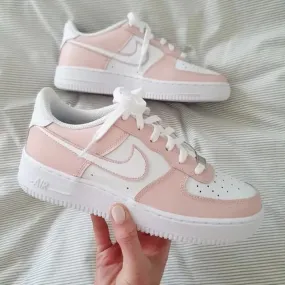 custom air force 1 barely rose nike air