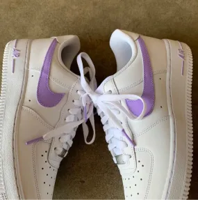 Custom Nike Air Force 1 Purple