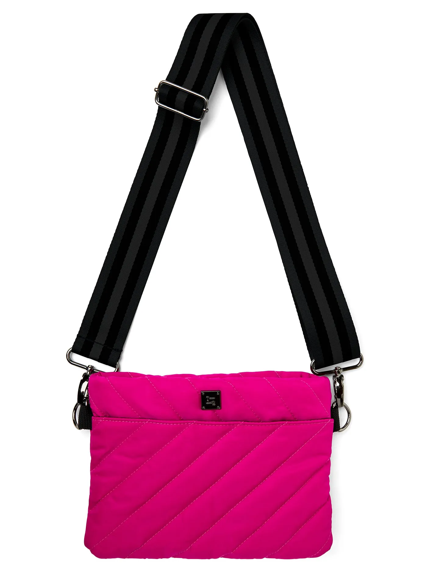 Diagonal Bum Bag 2.0 - FUCHSIA NOIR