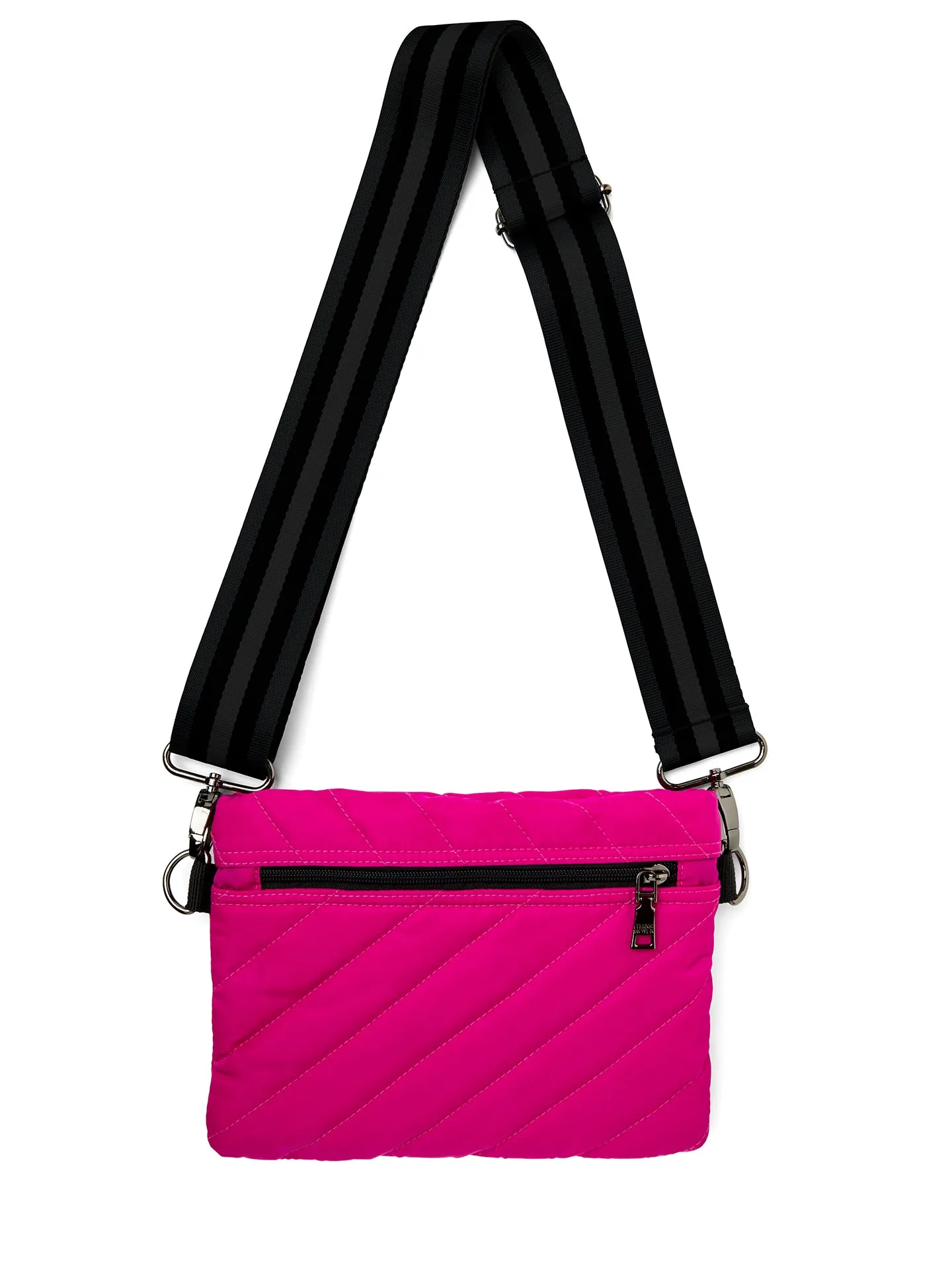 Diagonal Bum Bag 2.0 - FUCHSIA NOIR