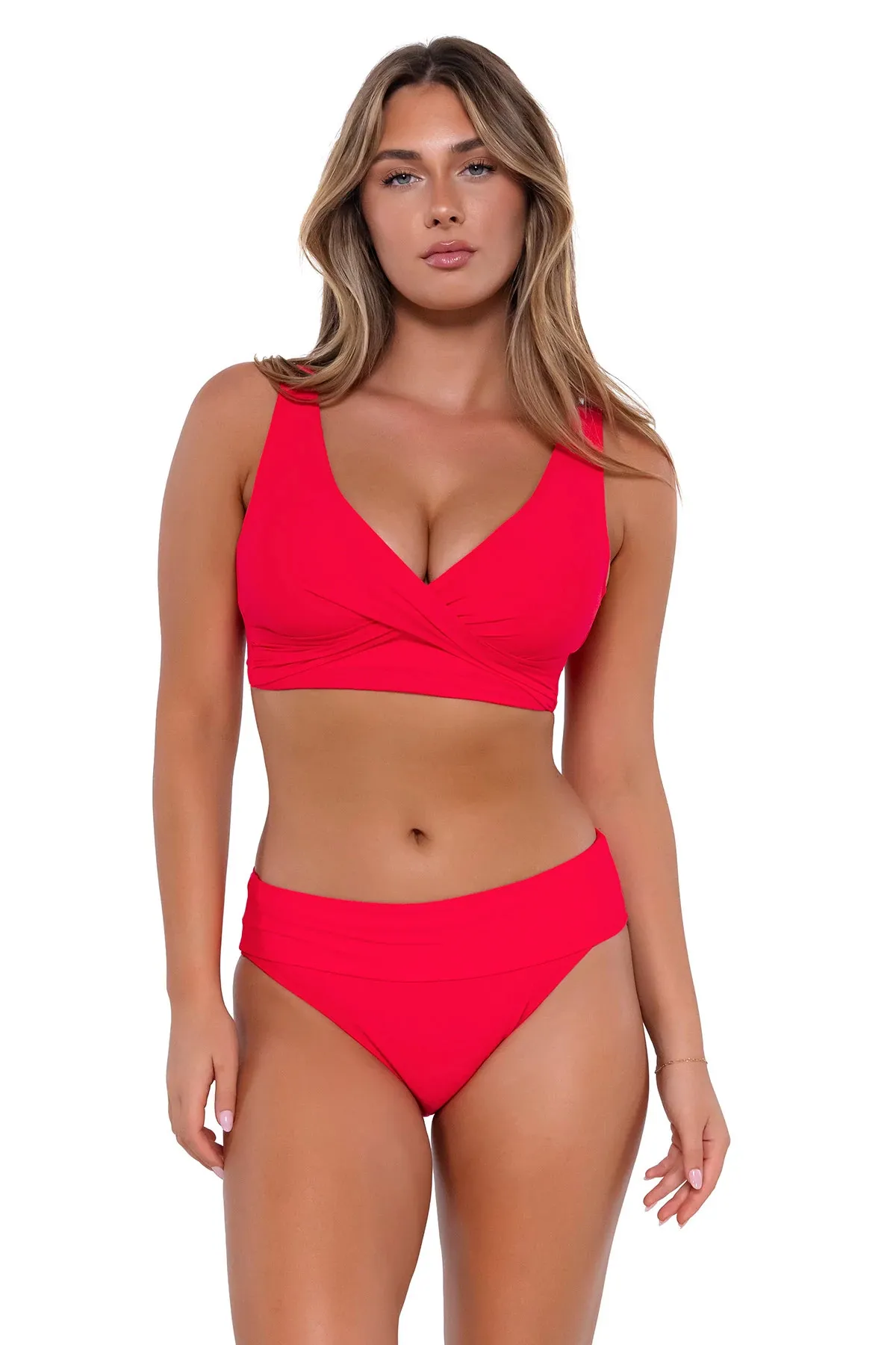 Elsie Underwire Bralette Bikini Top (D+ Cup)