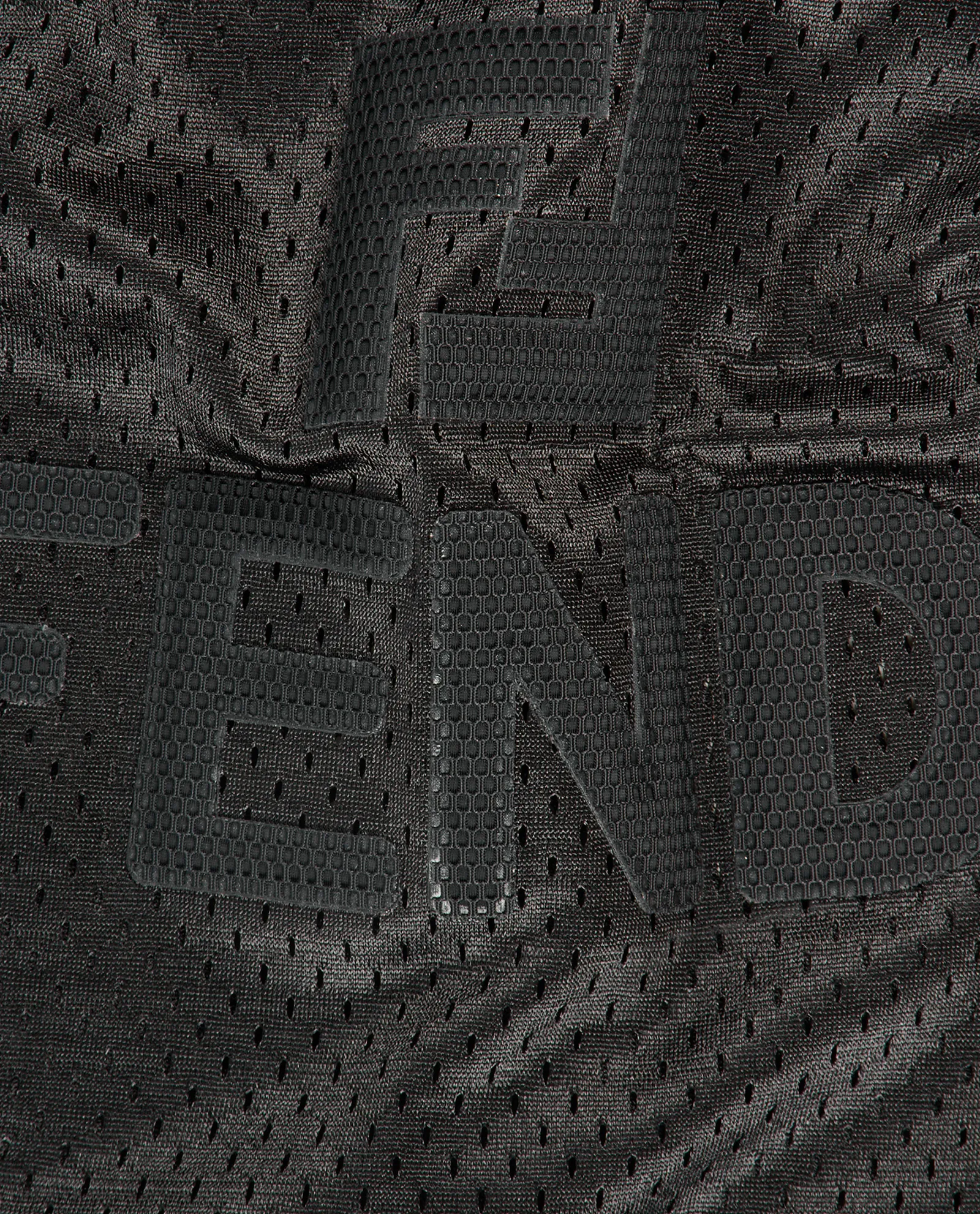 Fendi Logo Mesh Tank Top