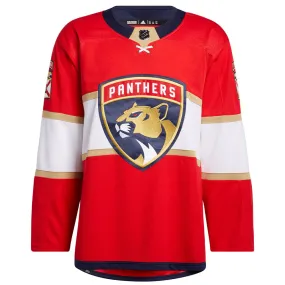 FLORIDA PANTHERS ADIDAS ADIZERO PRIMEGREEN AUTHENTIC RED HOME JERSEY