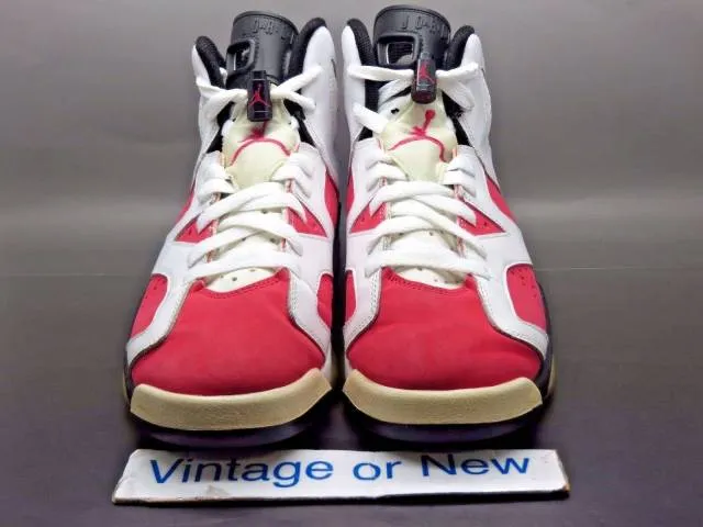 Girls' Nike Air Jordan VI 6 Coral Rose Pink Retro GS 201...