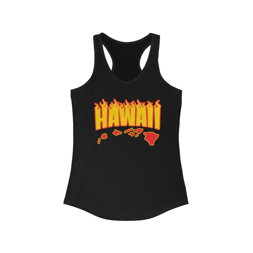 Hawaii Fire Wahine Racerback Tank