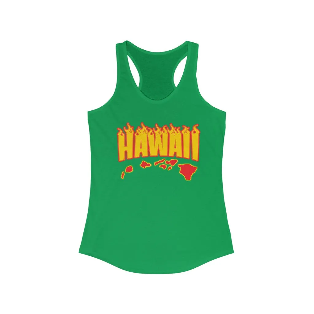 Hawaii Fire Wahine Racerback Tank