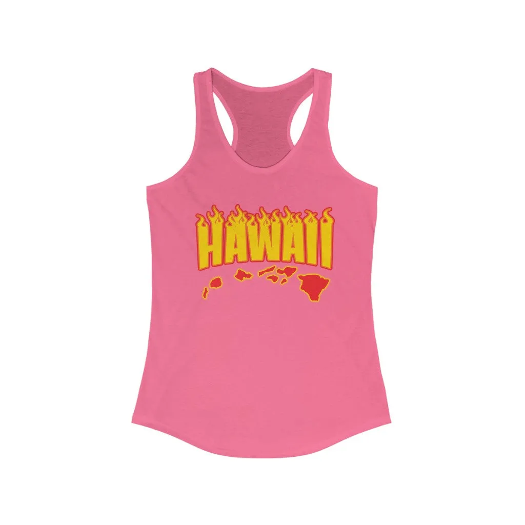 Hawaii Fire Wahine Racerback Tank